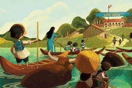 Báo Mỹ ca ngợi cuốn sách tranh đậm chất miền Tây Nam Bộ của họa sĩ Việt 