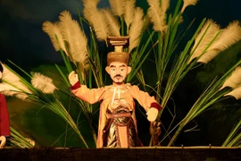 "Hoàng đế cờ lau" - vở rối nước về vị vua đầu tiên của đất nước Đại Cồ Việt