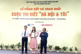Trao giải cuộc thi viết “Hà Nội & Tôi” 