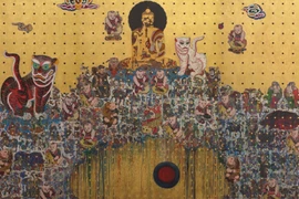 Họa sĩ Bùi Thanh Tâm làm mới tranh dân gian theo cách rất riêng