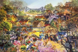 "Nghe vải kể chuyện"-Triển lãm tranh cắt vải lần thứ 3 của nữ họa sĩ Thanh Thục 