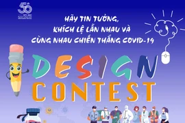 Thi thiết kế poster "Hãy tin tưởng, khích lệ lẫn nhau và cùng nhau chiến thắng Covid-19"