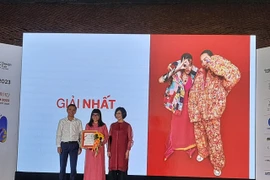 Tác phẩm làm từ những tấm vải bỏ đi, giành giải Nhất cuộc thi Designed by VietNam 2023