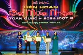 Nhà hát Ca Múa Nhạc CAND giành huy chương Vàng 