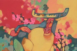 "5 mới"-không gian nghệ thuật đầy sắc xuân