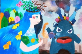 Chương trình “Đại sứ màu xanh” dành cho các em nhỏ yêu nghệ thuật