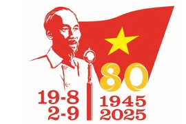 Mẫu logo sử dụng trong các hoạt động tuyên truyền kỷ niệm 80 năm Cách mạng tháng Tám và Quốc khánh 2/9