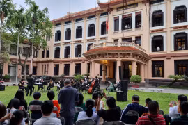 Hòa nhạc “Giai điệu mùa xuân” trong không gian Bảo tàng Mỹ thuật Việt Nam