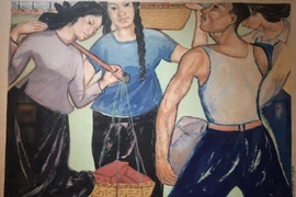 Ngắm các bức tranh cổ động gắn liền với thời kỳ xây dựng hậu phương lớn miền Bắc XHCN