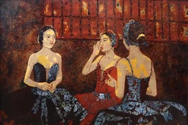 Đấu giá tranh "Cây đời mãi xanh" gây quỹ mua gạo cho các gia đình khó khăn tại TP.HCM