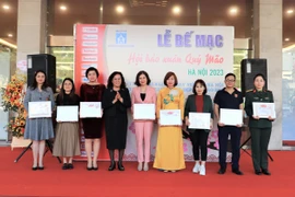 An ninh Thủ đô giành giải Bìa báo đẹp tại Hội báo Xuân Quý Mão-Hà Nội năm 2023