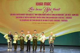 Khai mạc Liên hoan sân khấu toàn quốc "Hình tượng người chiến sĩ CAND" lần thứ V 
