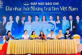 Hồ Ngọc Hà, Lệ Quyên, Tóc Tiên góp mắt trong đại nhạc hội ''Những trái tim Việt Nam''