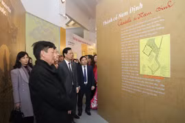 "Dấu ấn thành Nam" - triển lãm về đô thị cổ gần 800 năm thuộc đất cố hương nhà Trần 