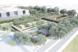 Đề xuất phương án biến khu khảo cổ học 18 Hoàng Diệu thành công viên cao không quá 5m