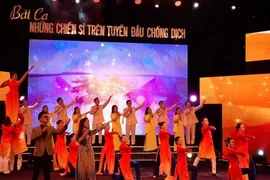 Nhà hát CAND dàn dựng "Bài ca những chiến sĩ trên tuyến đầu chống dịch"