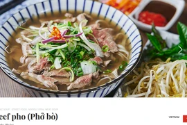 Phở bò Việt Nam lọt top 100 món ăn ngon nhất thế giới năm 2024