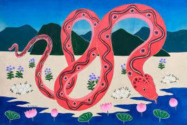 "12 con giáp" bày tại Bảo tàng Mỹ thuật Việt Nam