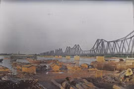 Ảnh màu hiếm hoi chụp về Hà Nội nửa đầu thế kỷ 20