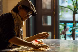 "Âm sắc"- Cuộc đối thoại giữa nhạc sĩ Quốc Trung và họa sĩ Trịnh Tuân