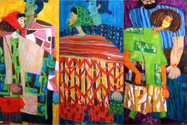 Họa sĩ 3 miền Bắc-Trung-Nam quy tụ trong triển lãm "Kết nối 5" 