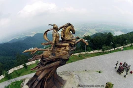 Di tích quốc gia đặc biệt Đền Sóc được công nhận là điểm du lịch của Hà Nội