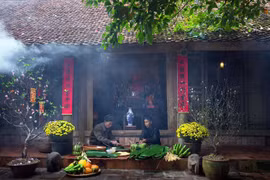 “Tết làng Việt” chào Xuân Quý Mão tại làng cổ Đường Lâm