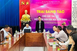 Trại sáng tác kịch bản văn học năm 2024 truyền lửa cho văn nghệ sĩ 