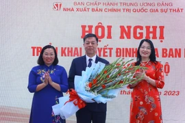 PGS.TS Vũ Trọng Lâm giữ chức Giám đốc - Tổng Biên tập NXB Chính trị quốc gia Sự thật 