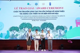 Trao giải cuộc thi “Sáng tạo truyền thông về giảm thiểu tác động của thiên tai và biến đổi khí hậu”
