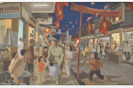 Trưng bày 25 tác phẩm nghệ thuật gợi nhớ "Ký ức Hà Nội" 