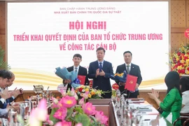 Nhà xuất bản Chính trị quốc gia Sự thật có thêm 2 Phó Giám đốc