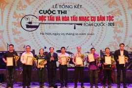  60.000 lượt truy cập cuộc thi Độc tấu và Hòa tấu nhạc cụ dân tộc toàn quốc 2020