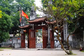 Đền Voi phục- một trong tứ trấn Thăng Long được công nhận là điểm du lịch của thành phố Hà Nội