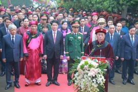 Chủ tịch nước Lương Cường dự Lễ dâng hương tưởng niệm các vua Hùng