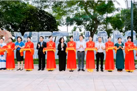 Khánh thành biểu tượng “Trái tim tình yêu Việt Nam” tại Công viên Thống Nhất