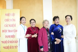 Niềm vui của các nghệ sĩ đón nhận danh hiệu Nghệ sĩ Nhân dân, Nghệ sĩ Ưu tú