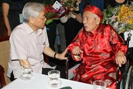 NSND Lê Tiến Thọ: Nhớ lần Tổng Bí thư Nguyễn Phú Trọng đến xem vở chèo "Ni cô Đàm Vân"