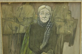 Tranh về Mẹ Việt Nam anh hùng và các đồng chí thương binh của các họa sĩ nổi tiếng 