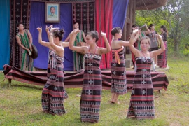 "Tháng Năm nhớ Bác" tại Làng Văn hóa: Tái hiện nghi thức "Đặt tên họ Hồ"