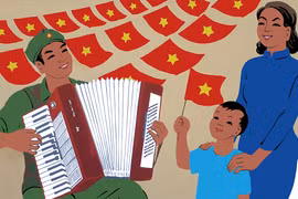 Sáng tác tranh cổ động kỷ niệm 70 năm Ngày Giải phóng Thủ đô 