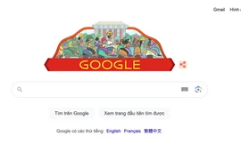 Google Doodle chào mừng Ngày Quốc khánh Việt Nam 2/9