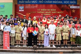 Học sinh Hà Nội hóa thân vào những nhân vật lịch sử kỷ niệm ngày thống nhất đất nước