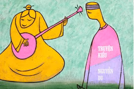 Phổ họa Truyện Kiều theo phong cách tối giản