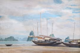 Dịch giả Trịnh Lữ ra mắt triển lãm cá nhân "Vẽ gì cũng là tự họa"