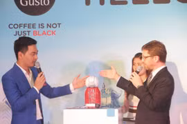 Nestlé Việt Nam giới thiệu máy pha cà phê độc đáo tại Hà Nội