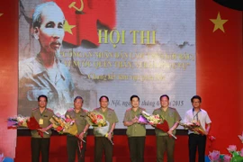 Chung kết khu vực phía Bắc hội thi “CAND làm theo lời Bác; vì nước quên thân, vì dân phục vụ“