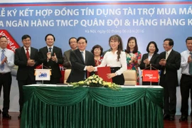 MB và Vietjet Air ký hợp đồng tín dụng tài trợ mua máy bay A320