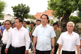 Đại tướng Trần Đại Quang trực tiếp đến hiện trường chỉ đạo điều tra vụ sát hại 6 người