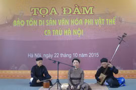 Cần đào tạo đội ngũ bảo tồn nghệ thuật ca trù